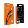 BOROFONE CÂBLE NOIR BU14 HEROIC MICRO USB 1,2 M CHARGE/ SYNC 2.4A