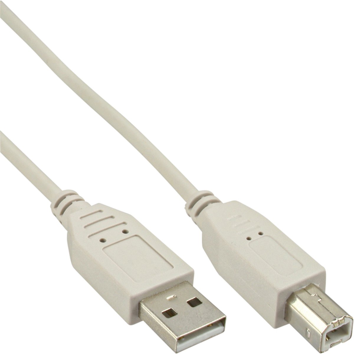 Cable USB 3.0 Type-A vers type-B 2M gris clair