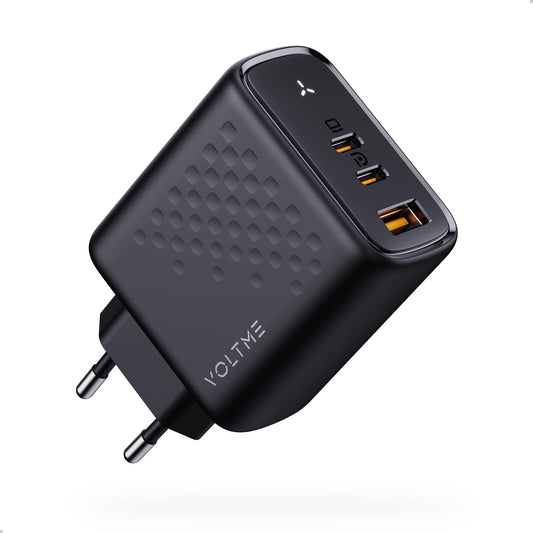Chargeur VOLTME Revo 65 - 3 Ports 65w (2 USB-C + 1 USB-A)