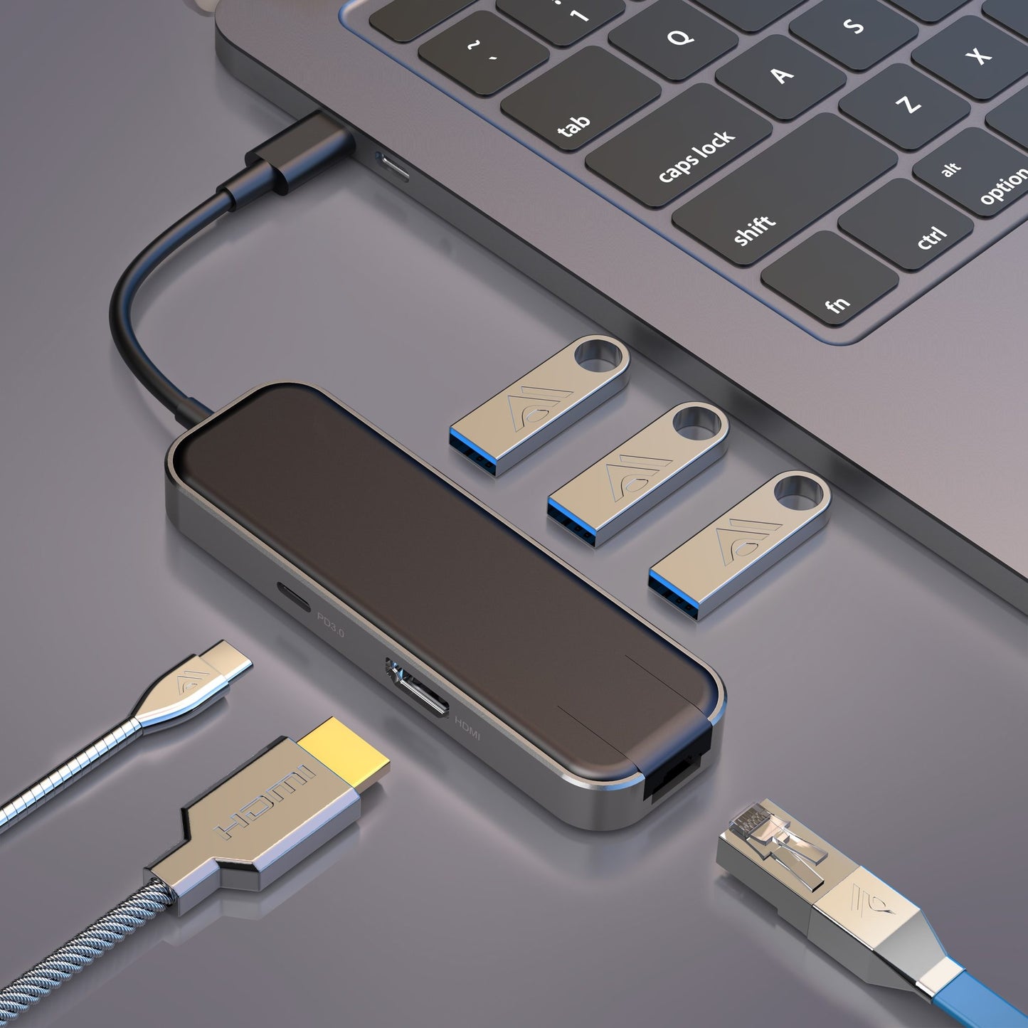 Hub 6 en 1 bluestork