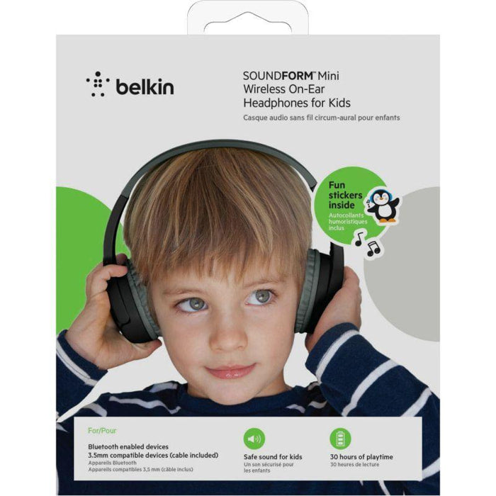 Casque filaire Belkin sound form mini pour enfant