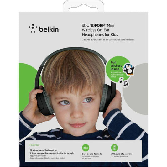 Casque filaire Belkin sound form mini pour enfant