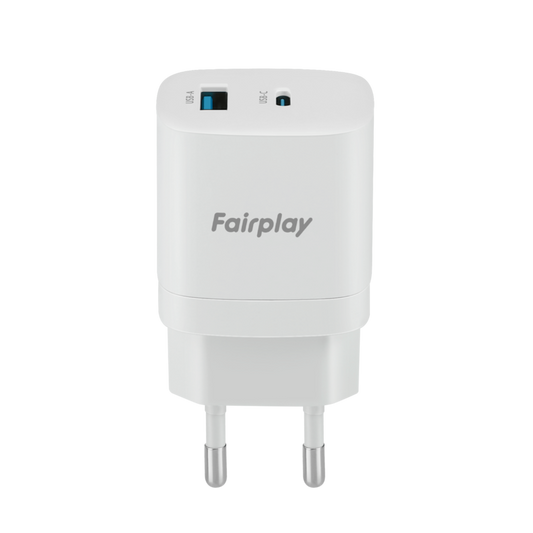 CHARGEUR FAIRPLAY 30W 2 PORT