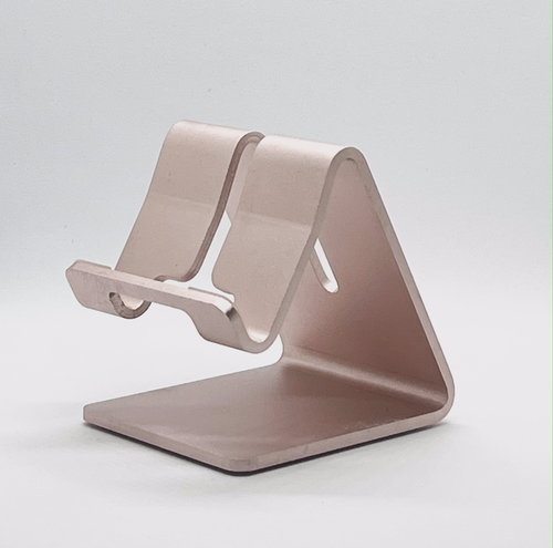 Support aluminium Or rose