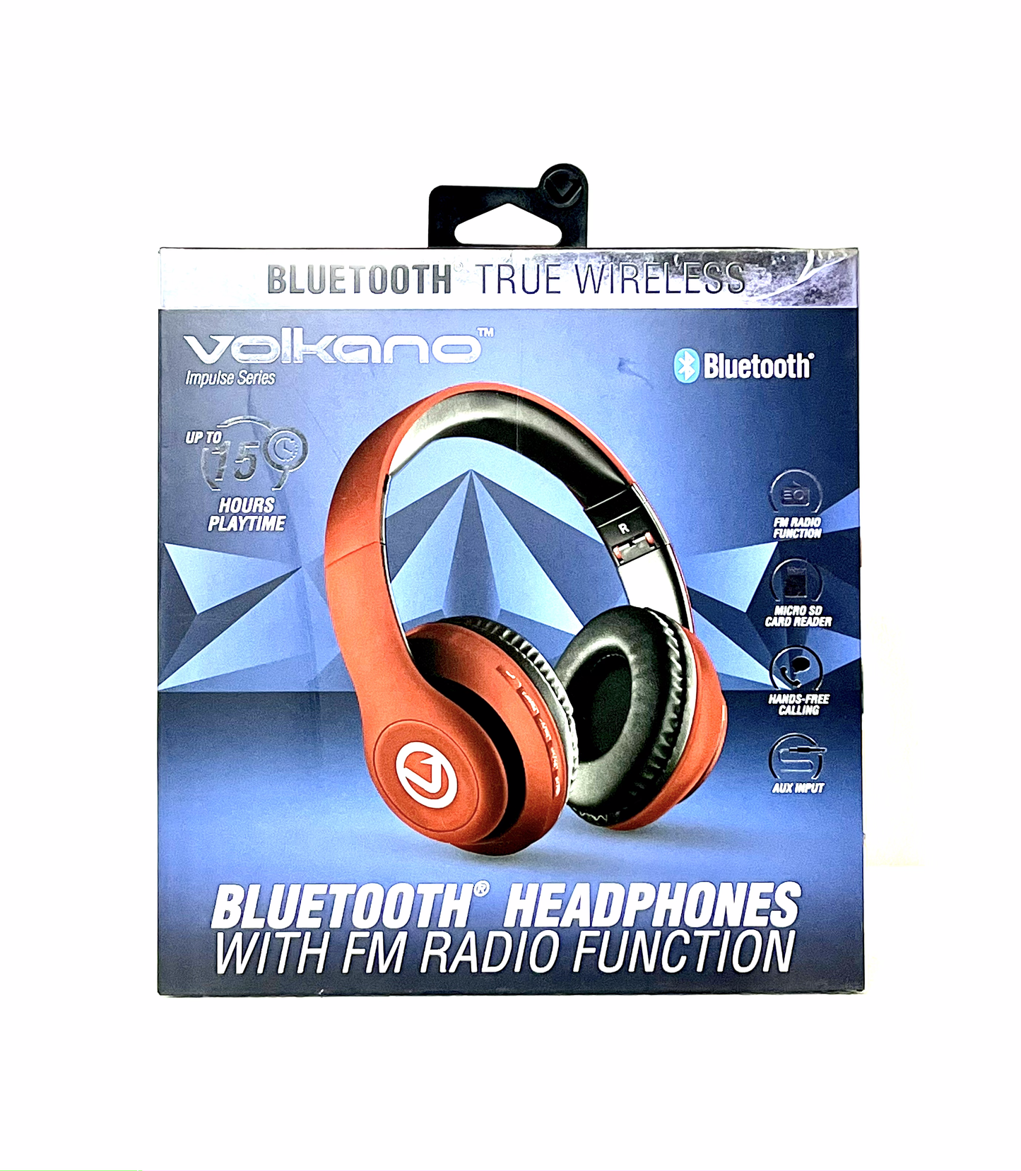 VOLKANO VH101-RD CASQUE Bluetooth