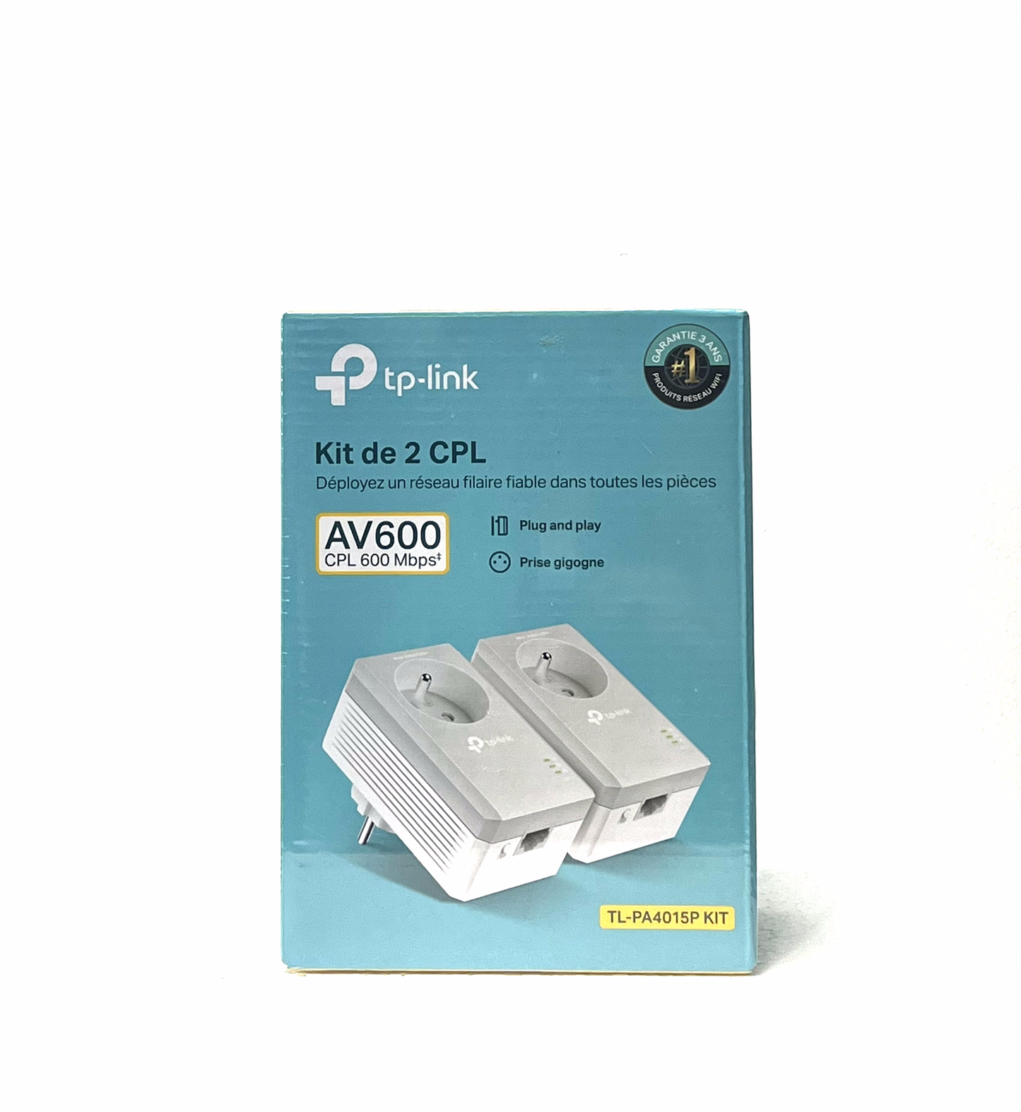 Kit de 2 CPL AVA600 600Mbps