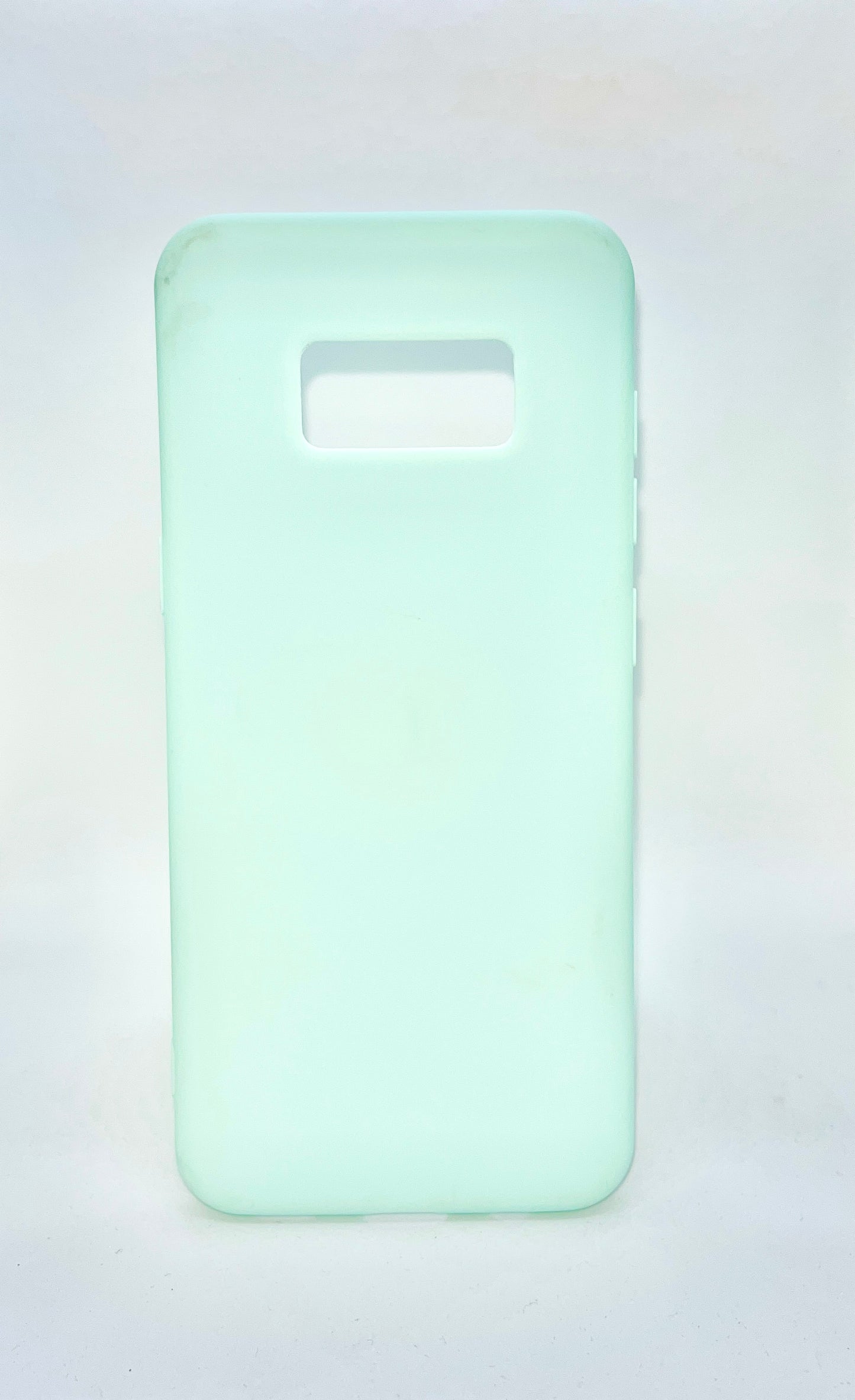 COQUE SILICONE GALAXY S8 VERT CLAIR