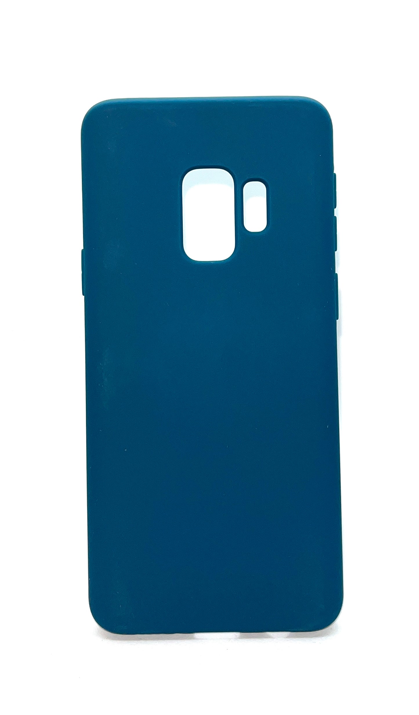 COQUE SILICONE  GALAXY S9 VERT FONCE