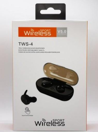 Ecouteurs sans fil TWS-4 Wireless SPORT - boxmobile.fr