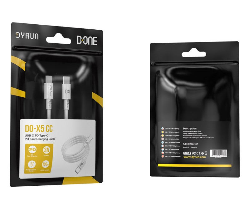 CABLE CHARGE/SYNCHRO USB-C VERS USB-C / 1M