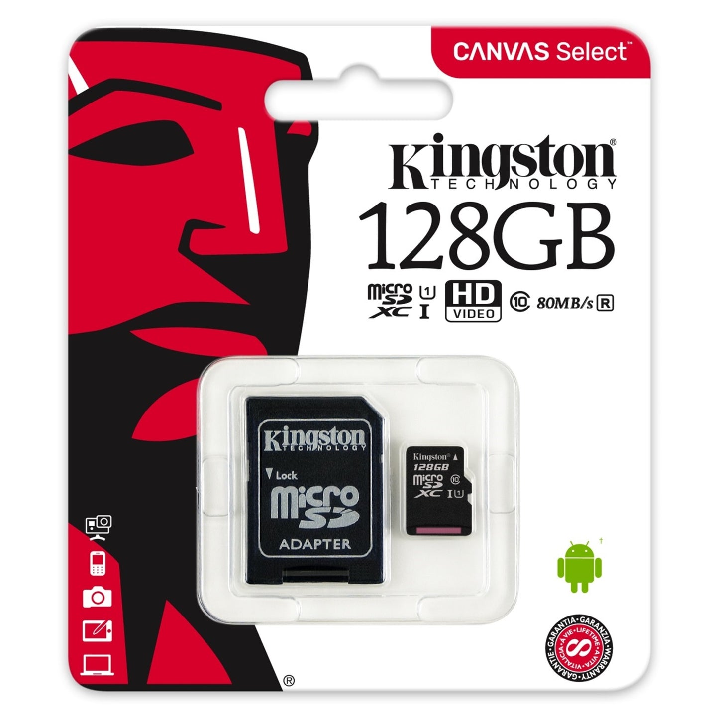 Micro SD 128Go Kingston