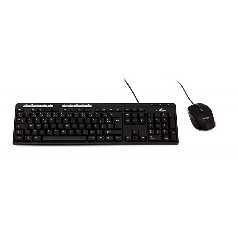 BLUESTORK BS-PACK-FIRST-II PACK CLAVIER+SOURIS FILAIRE M/MEDIA USB