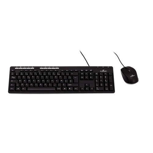 BLUESTORK BS-PACK-FIRST-II PACK CLAVIER+SOURIS FILAIRE M/MEDIA USB