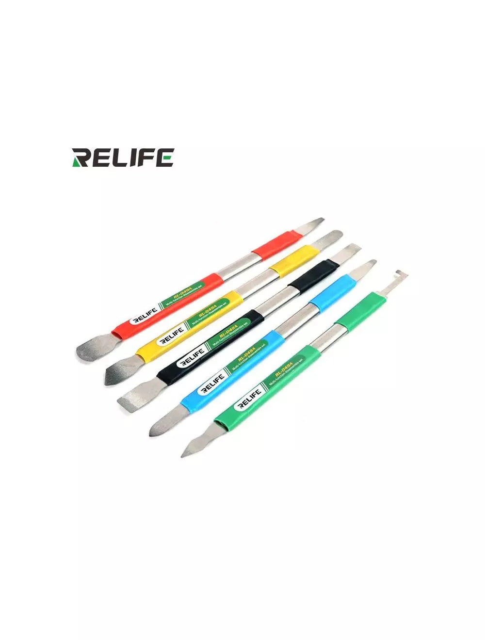 LOT DE 5 SPATULES RELIFE