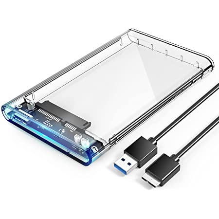 ORICO boitier externe HDD/SSD 2.5" USB 3.0 Micro B transparent