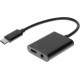 Adaptateur AUDIO Type-c vers Jack 3.5mm et Type-c