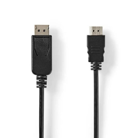 Cable DVI/HDMI male/male haute vitesse 2m