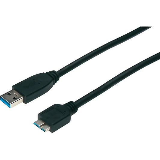 Cable USB 3.0 vers Micro B noir 1m