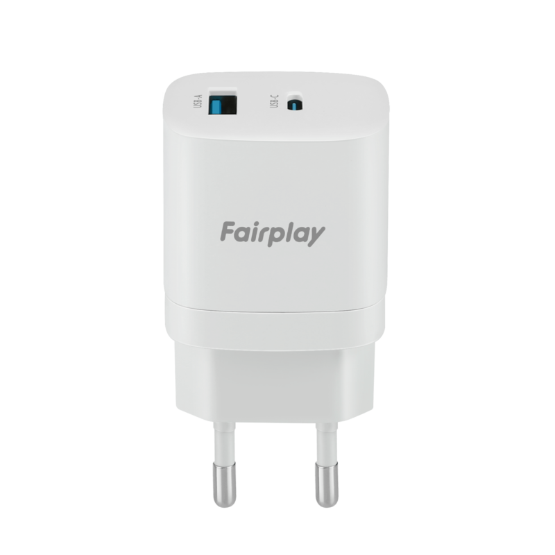 CHARGEUR FAIRPLAY 30W 2 PORT