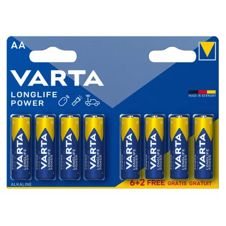 Pile AA Varta LongLife Power Pack X8
