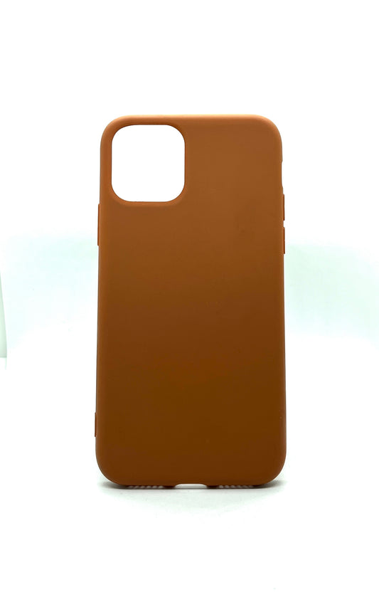 COQUE IPHONE X/XS/11 PRO MARRON