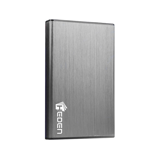 Heden Boitier Externe USB3.0 pour HDD 2.5'' Aluminium brossé Silver